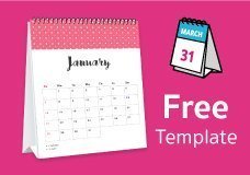 How to use Gogoprint Calendar templates - Free Download