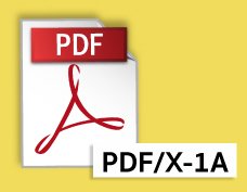 PDF-X1a: The right format for printing
