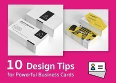 10 Design Tips for Powerful Business Cards 