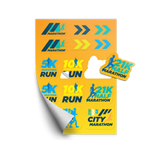 สติกเกอร์คละแบบในแผ่นเดียว Image