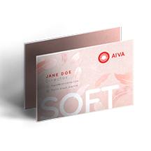 นามบัตรเคลือบนวล Image