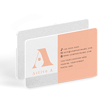 นามบัตรพลาสติก Image