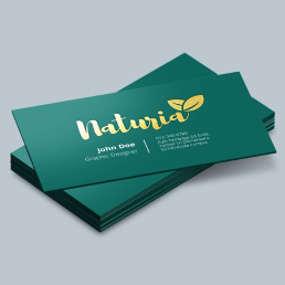 นามบัตรฟอยล์ทอง / ฟอยล์เงิน Image