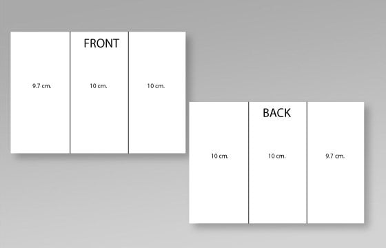 Arranging and Dividing Pages for professional Leaflets